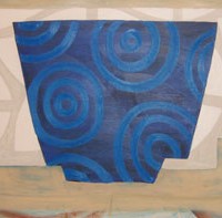 Tea Cup with Water Pattern, 1997,
oil on canvas,
35 x 52 inches