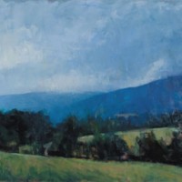 Frank Hobbs, Storm, Afton Mountain, Near Greenwood, VA, 2006, Oil on canvas,
60 x 48 inches
