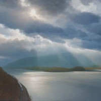 Elements, 2007,
oil on canvas,
46 x 71 inches