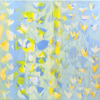 Clear Sailing, 2007,
acrylic on panel,
60 x 60 inches
