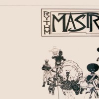 Kerry James Marshall,
Rythm Mastr, 2006,
ink printed on newsprint,
23 x 31 inches