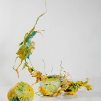 Surging Seepage: A Triple Bond Accretion,
System, 2008,
ceramic, enamel, epoxy, foam, paint, plaster,
plastic, resin, rubber, steel,
dimensions variable