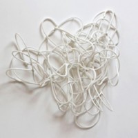 Jack Wax, Illogical Cartography, 2008,
glass and pigment,
5 x 5 x 2 feet