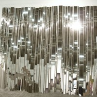Alyson Shotz,
Luminous Harmonic, 2008,
Acrylic on aluminum,
96 x 108 x 30 inches,
Ed. 1/3