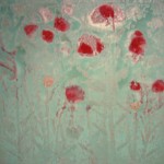 Sally Bowring,  Fading Glory, 2009,  Acrylic on panel,  30 x 30 inches