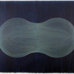 Linn Meyers,  Untitled, 2007,  Ink on mylar,  84 x 92 inches