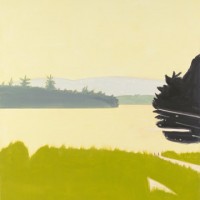Alex Katz,
4:30 PM, 2008,
Oil on linen,
96 x 72 inches,
Photo by: Kerry Ryan McFate / Courtesy The Pace Gallery, New York,
(c) Alex Katz / Licensed by VAGA, New York, NY