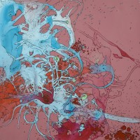 Heide Trepanier, I Prefer Not to Know, 2010, gouache on paper, 21 x 21 inches
