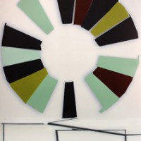 Suzanne Caporael, The Wheel, 2010, 48 x 36 inches The Wheel, 2010, intaglio, relief, digital print, 48 x 36 inches, edition