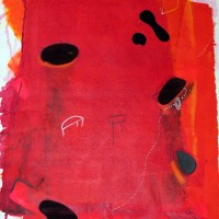 Janet DeCover, 2011, Omega Centauri, Monotype, 20 x 27 inches