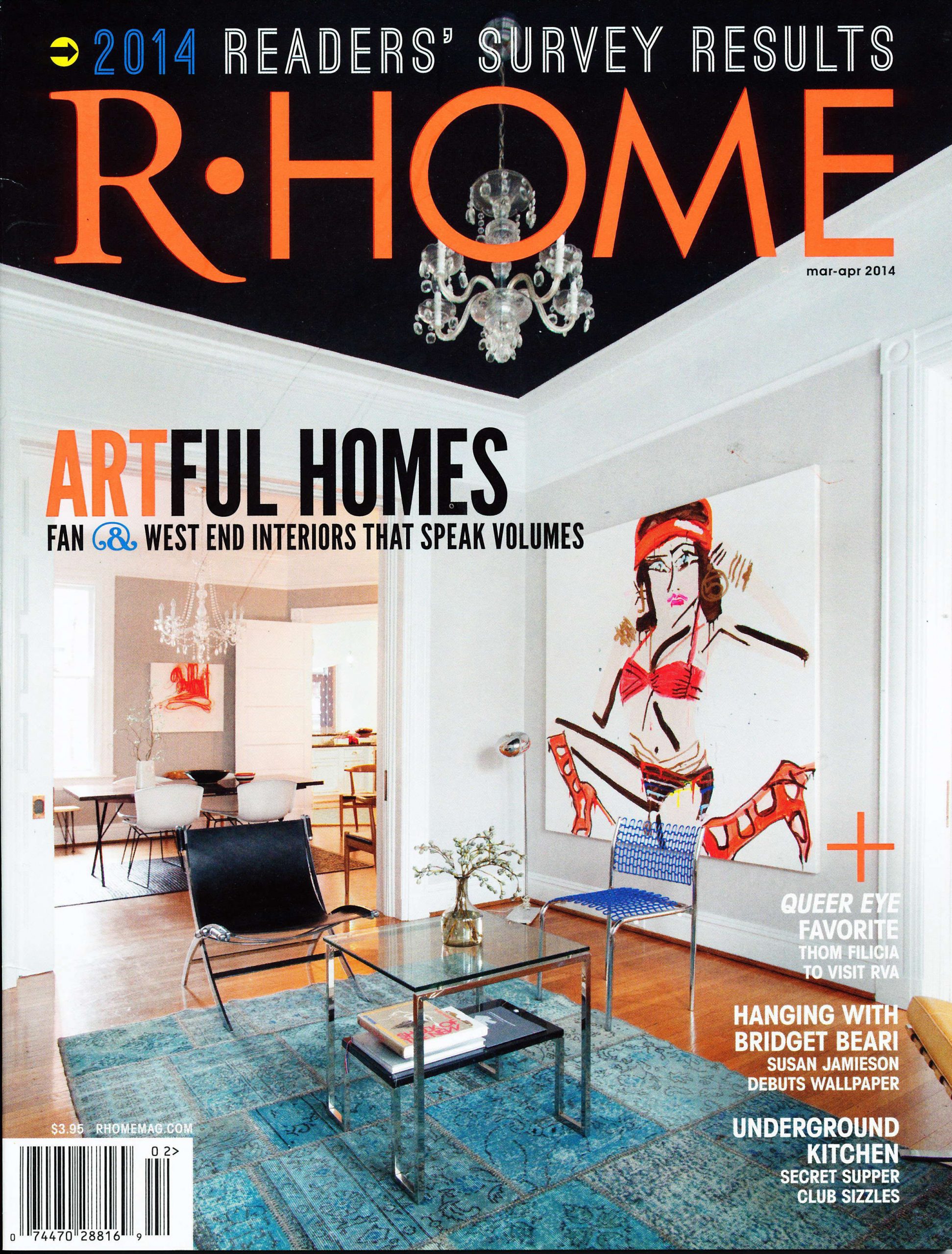 Artful Living in R-Home Magazine