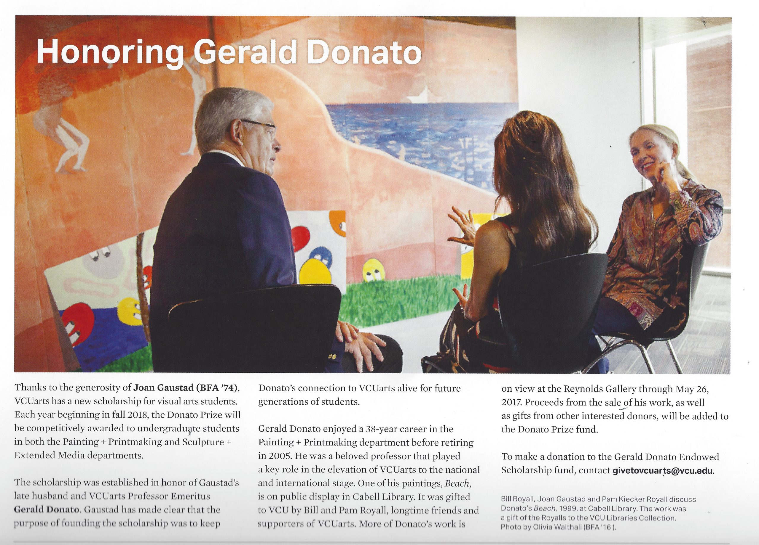 Gerald Donato Scholarship Fund